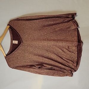 Faded Glory Metallic Top